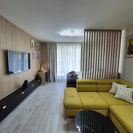 アパート Alfa Apartment Free Garage Parking Ac Near City Center